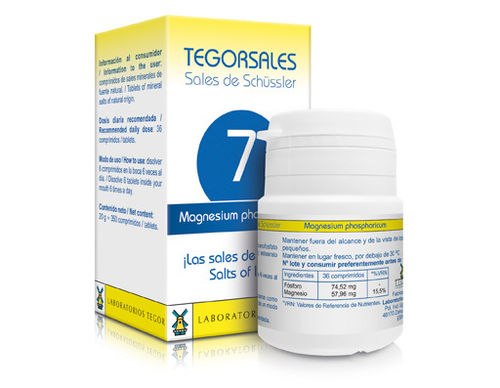 Tegorsal Nº 7 “Magnesium phosphoricum” de Laboratorios Tegor