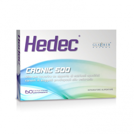 HEDEC CRONIC 500 GLAUBES FORZA VITALE 60 COMP